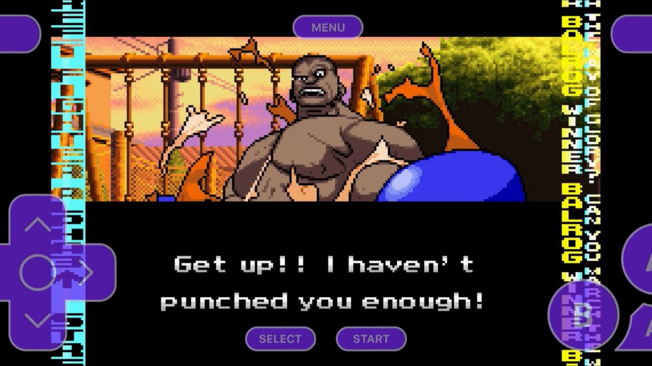 Balrog-Street Fighter Alpha 3 Gameplay