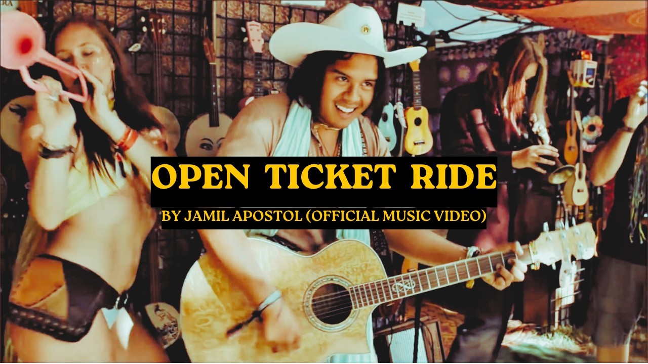 Jamil Apostol  - Open Ticket Ride (Official Music Video)