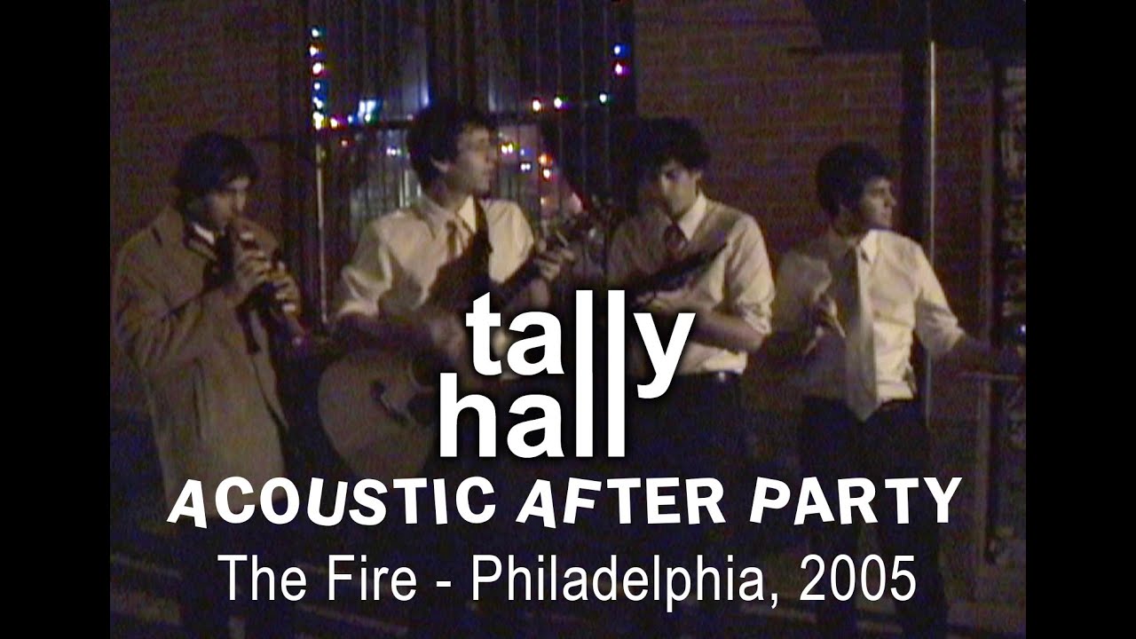 Tally Hall Acoustic After Party at The Fire in Philadelphia, 12/18/05