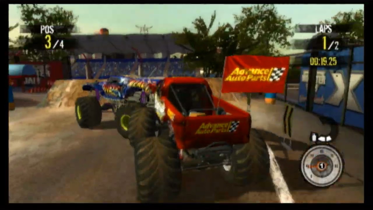 Monster Jam Path of Destruction: All Circuit Races (Wii)