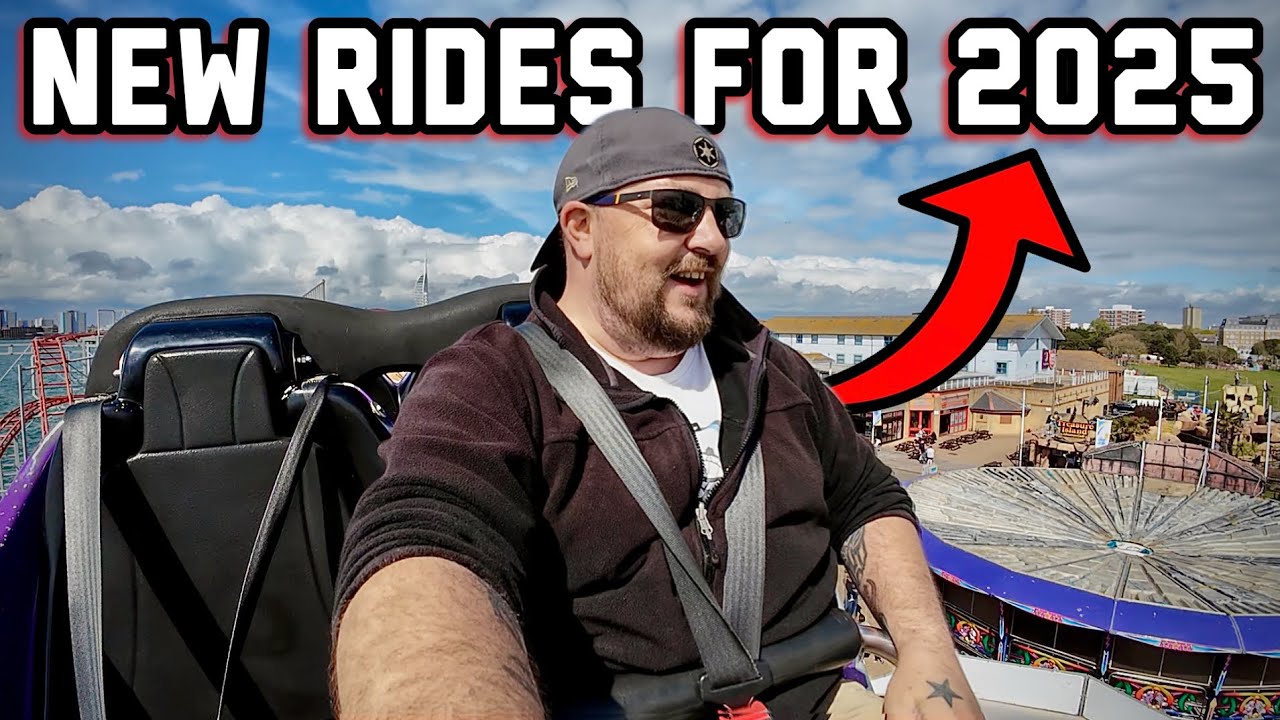 Пирс Кларенс | Саутси — НОВЫЕ аттракционы 2025 года