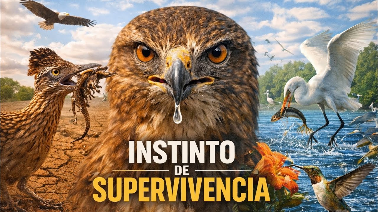 Instinto Inquebrantable 🐦 | La Brutal Supervivencia de las Aves en la Naturaleza  #Aves #Naturaleza