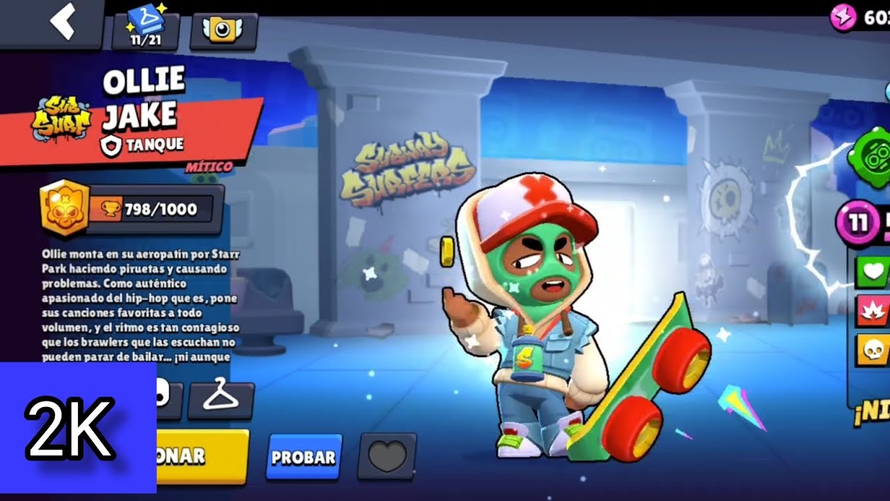 Ollie Nivel Máximo (94/100)🦁👍🏻#brawlstars