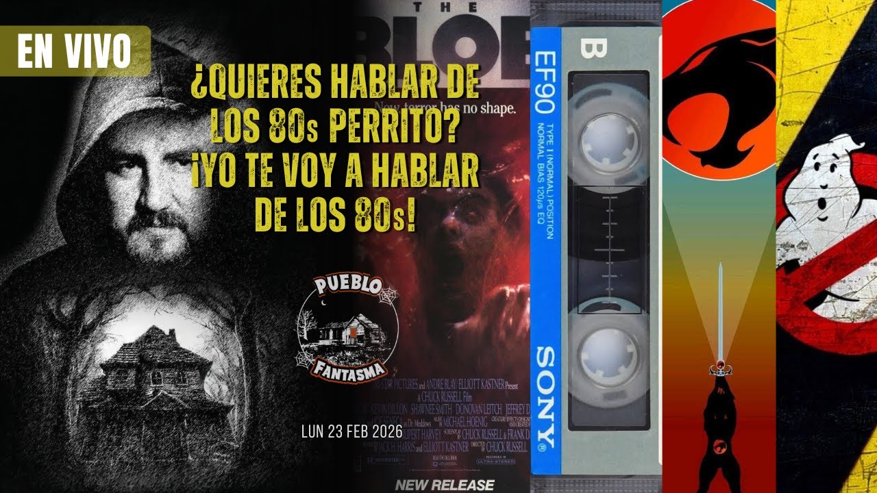 ¿Quieres hablar de los 80s perrito? ¡yo te voy a hablar de los 80s!