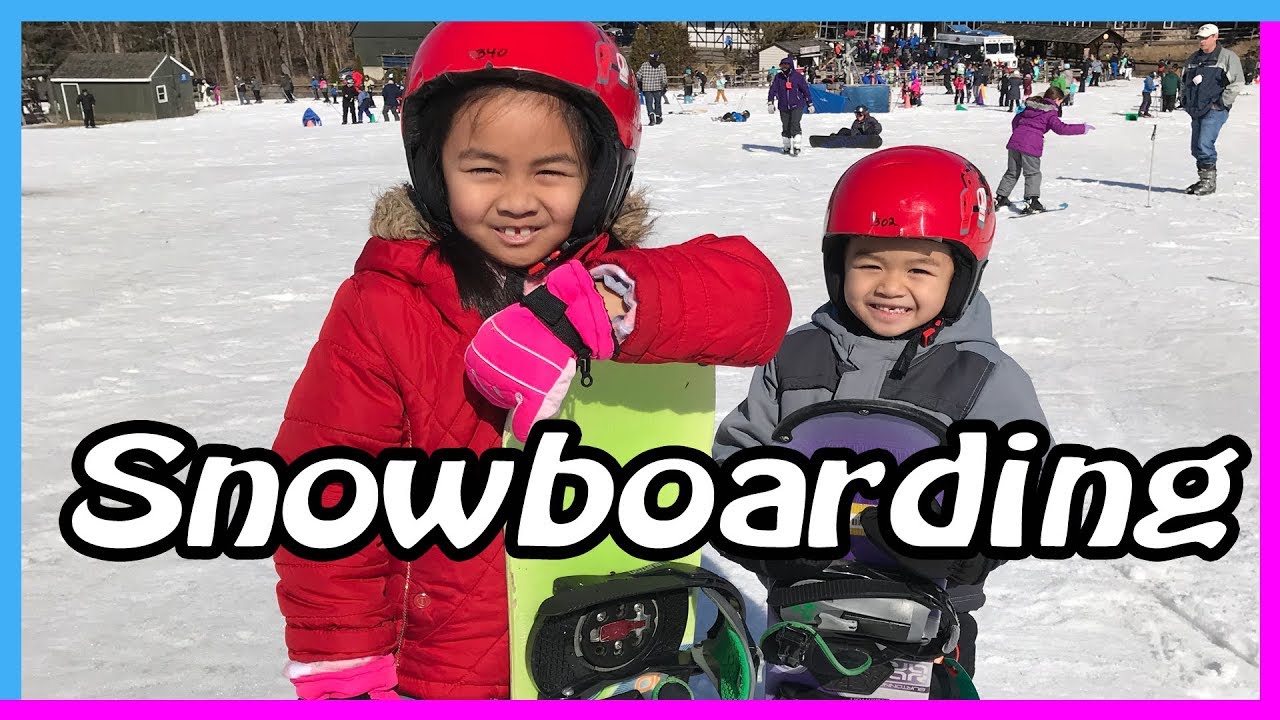 Snowboarding at Spring Mountain Pennsylvania