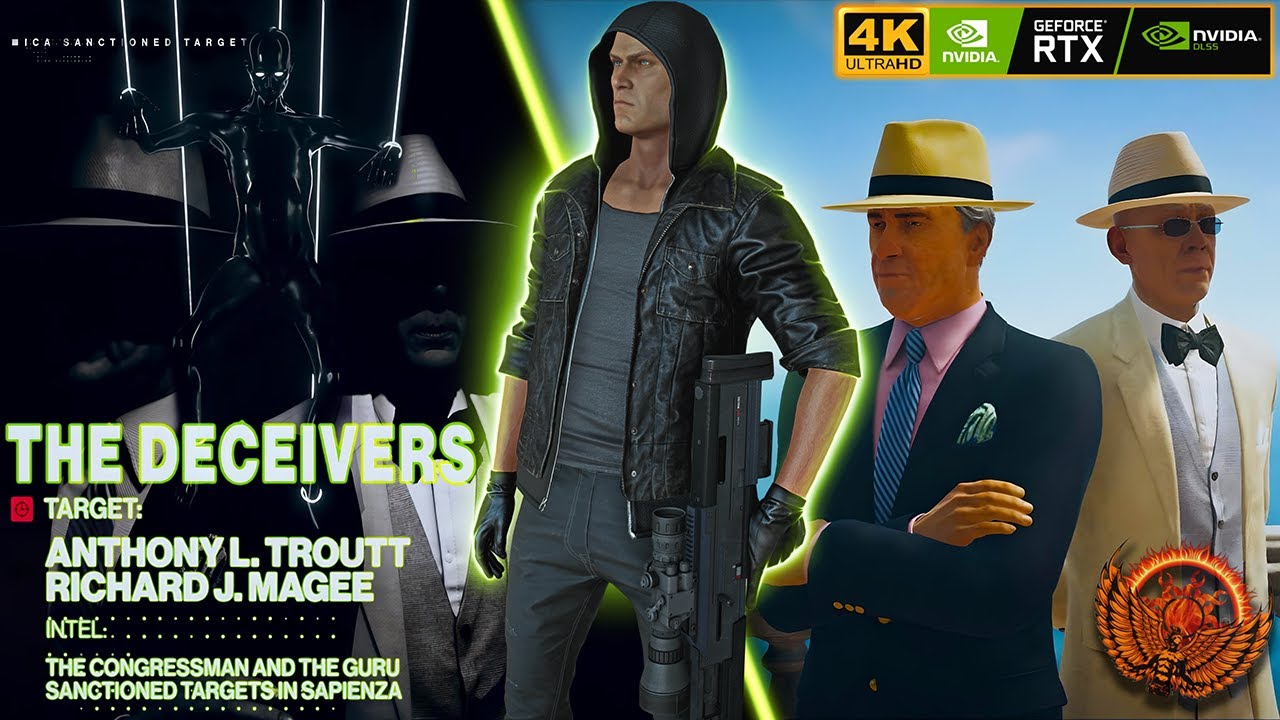Hitman 3™ WoA - The Deceivers | Sapienza Bell Tower Sniper Assassin ONLY | I Aim to Please | SA/SO
