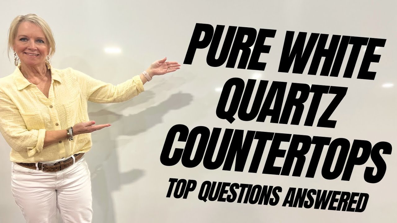 Pure White Quartz Countertops