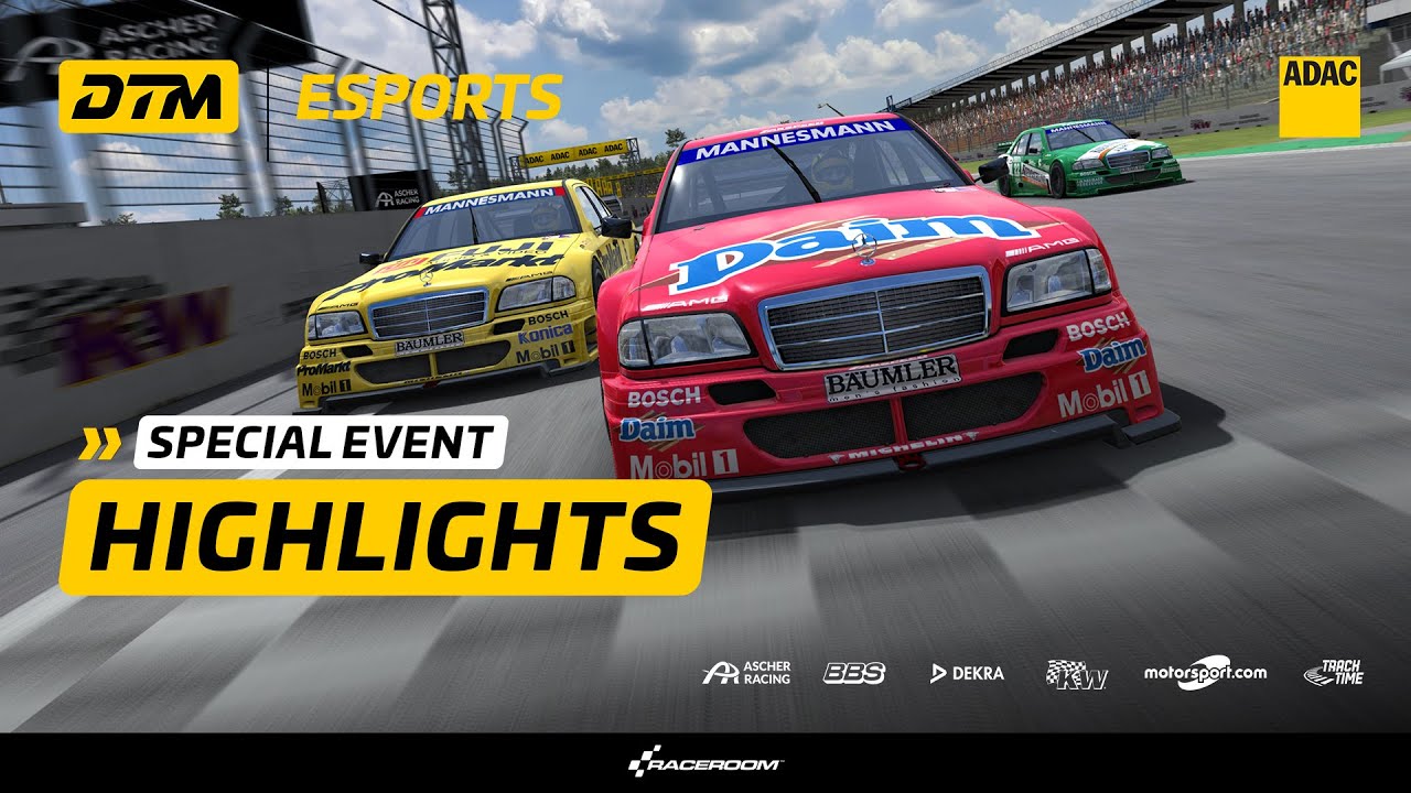 DTM Esports 2025 HIGHLIGHTS // SPECIAL EVENT - Hockenheim NEW & OLD