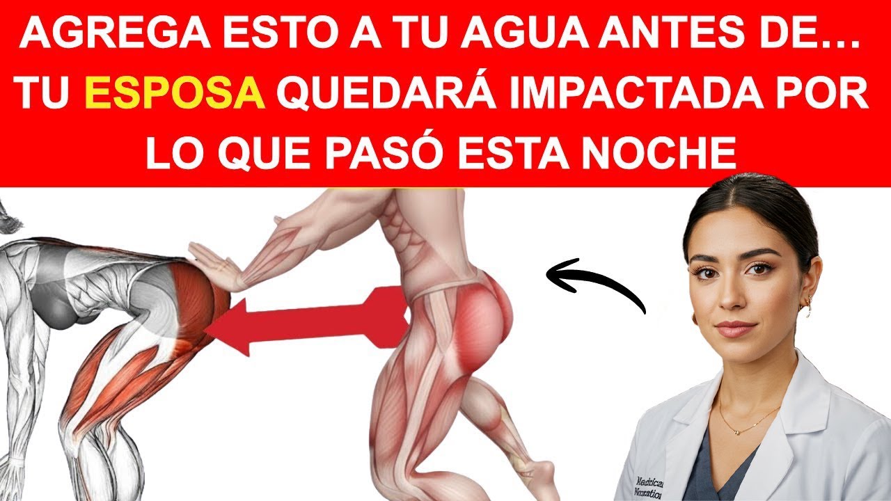 ¡No Bebas Agua Sola Después De Los 50! Añadir Minerales Es Clave Para Tu Salud