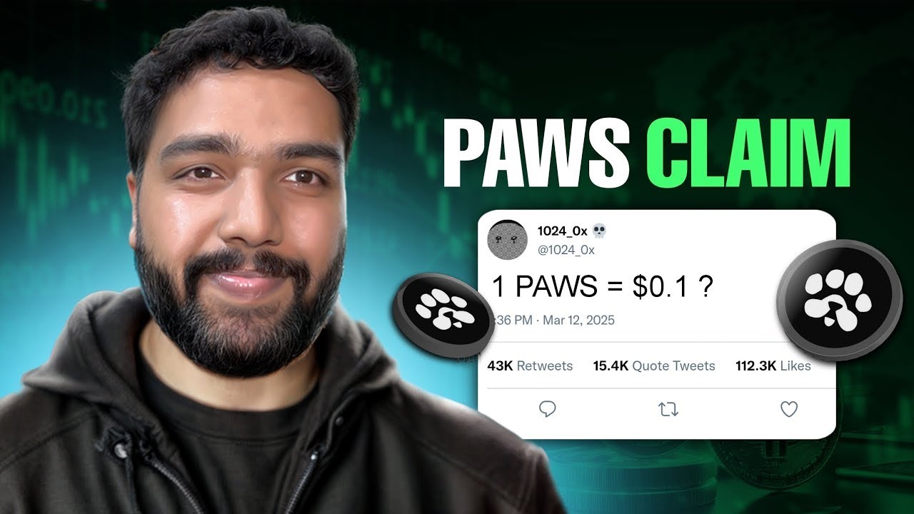 Claim Available | How to Claim $PAWS Allocation Now - Bybit & Bitget
