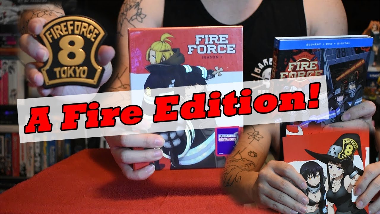Unboxing Fire Force Season 1 Part 1 & Limited Edition Part 2. One of the Best Limited Editions!