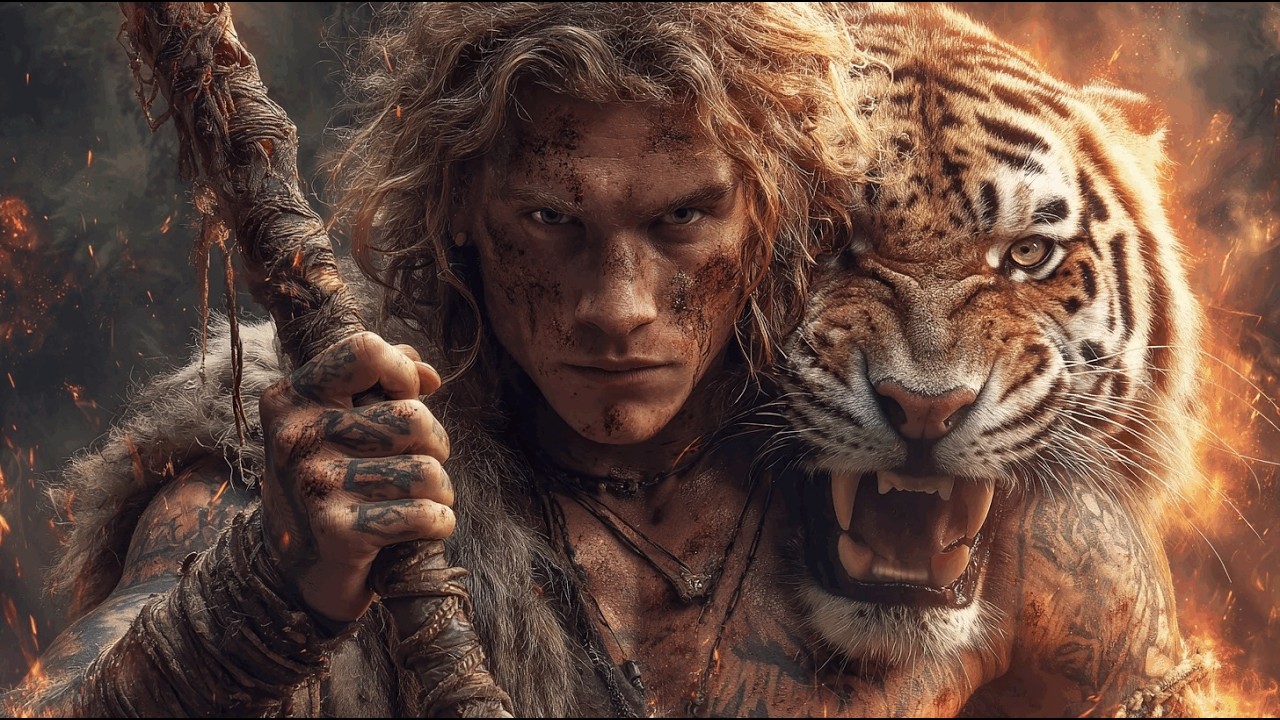 Berserk Python-Tiger! Turns Human, Flies Down To Rescue Master