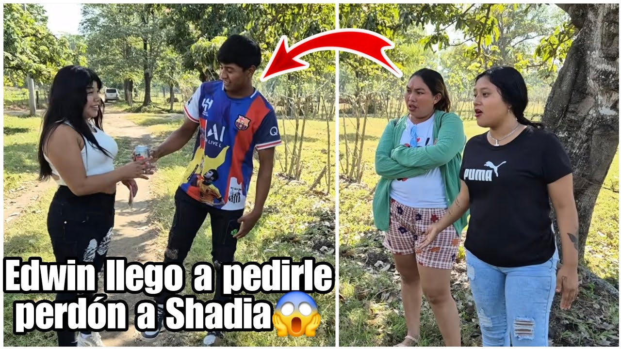 Shadia le rechazo el regalo a Edwin|Con estas cositas no me vas a tener de novia le Dijo