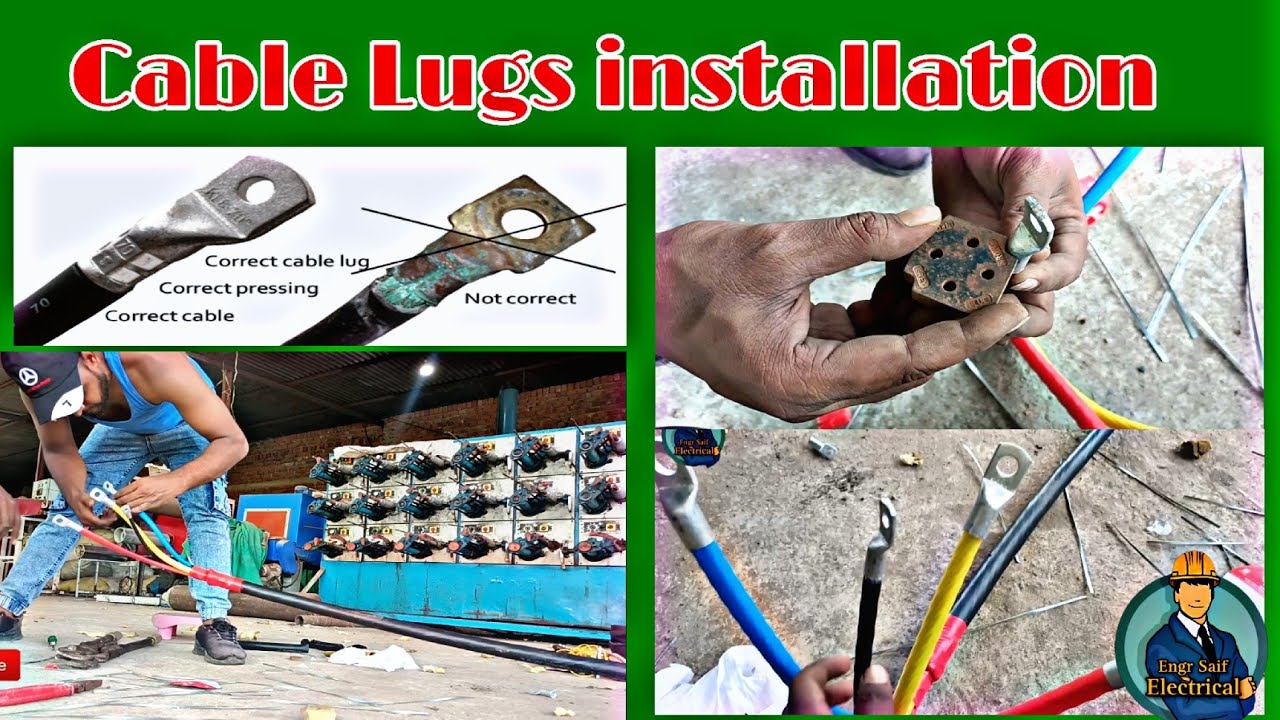 Expert Tips for Cable Lug Installation | Engr Saif Electrical