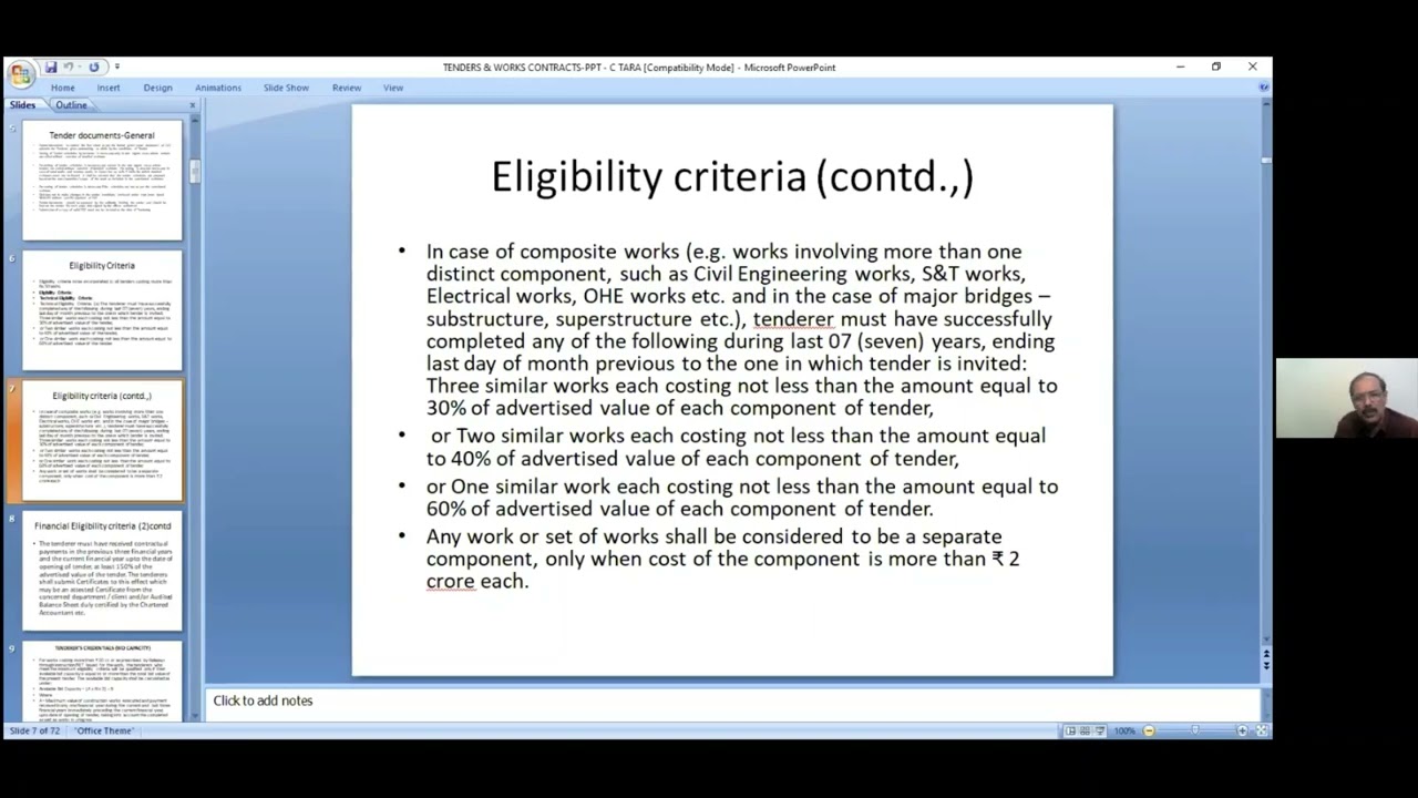 Contracts Management by Shri M Chandrasekhar on 02-03-2022