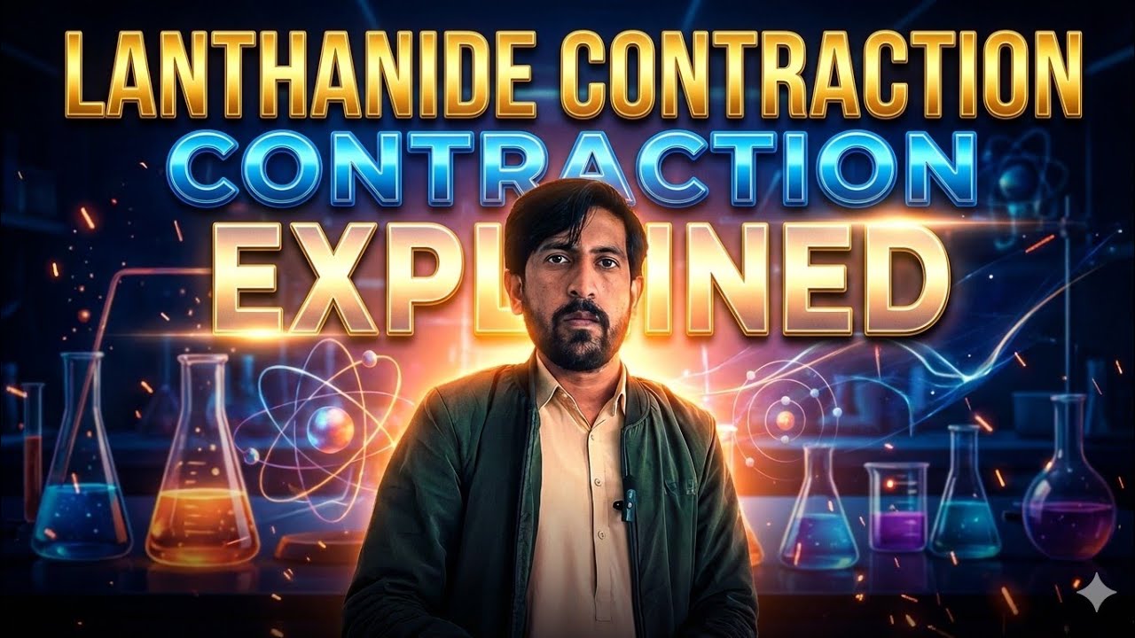 Lanthanide Contraction | Trends in F block #fblockelements #lanthanides 