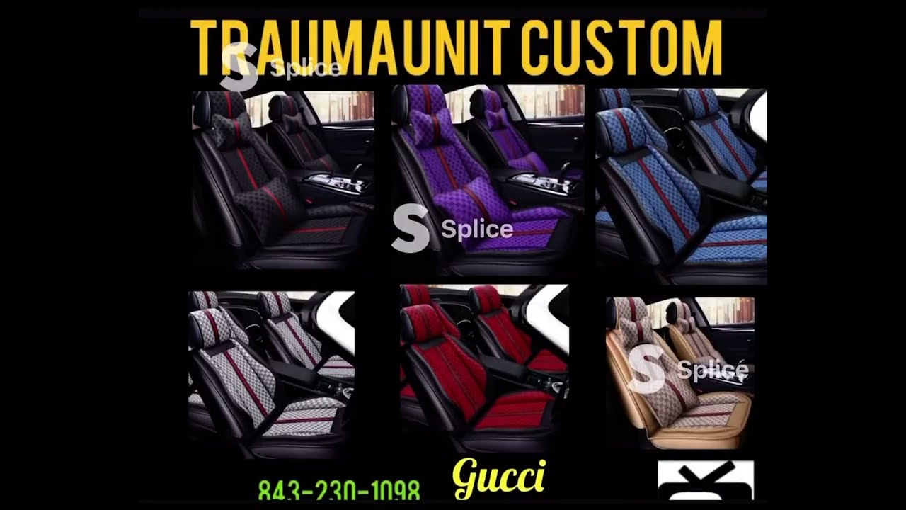 TraumaUnit Custom Design Your Vehicle Seats,