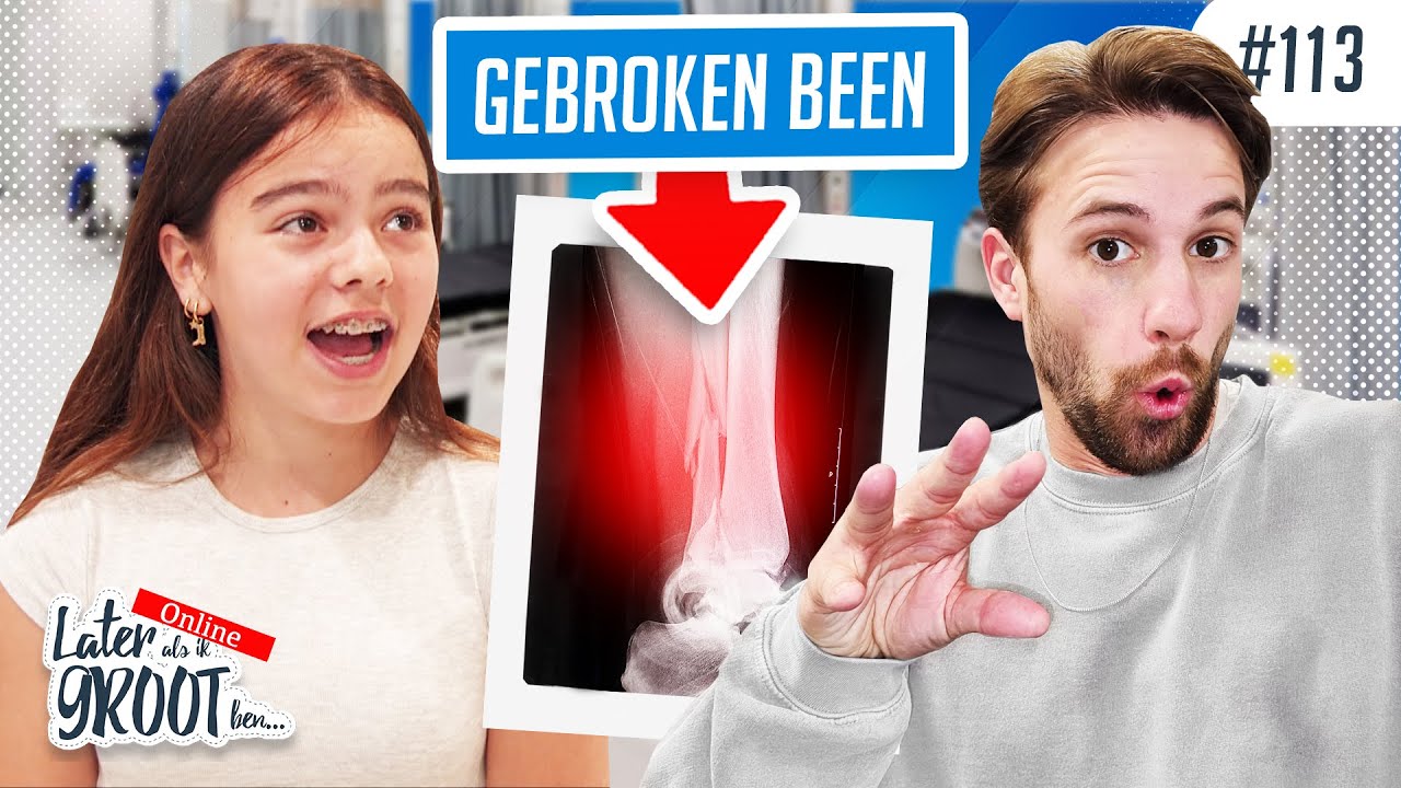 Jongste GIPSMEESTER ooit! Liz (12) aan de slag in het ZIEKENHUIS