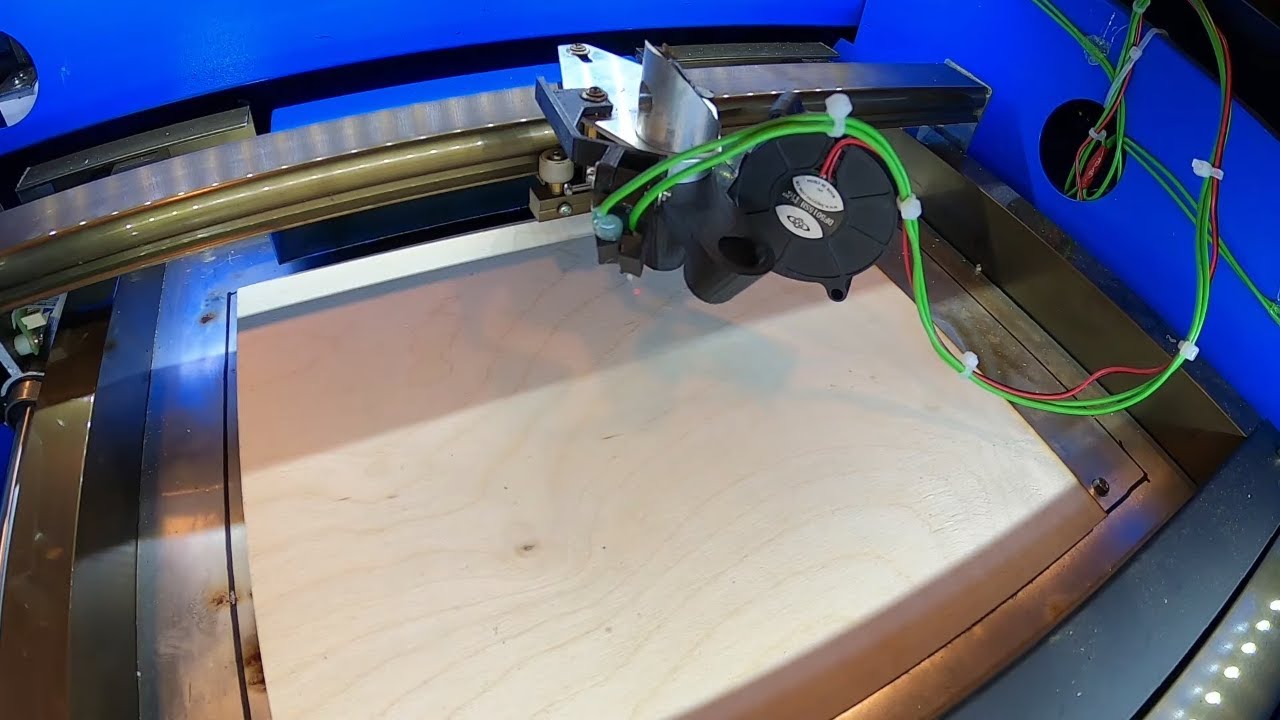 Grawerka Laserowa 40W K40 - CO2- Ulepszanie cz.1