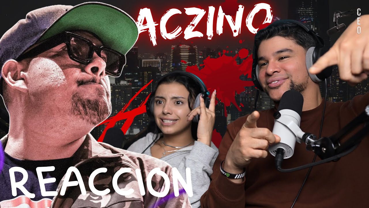 CANTANTE ESPAÑOLA 🇪🇸 REACCIONA a ACZINO lo mejor y mas nuevo 🔪