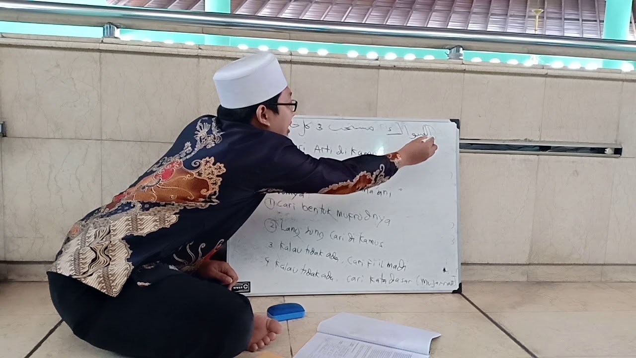 Langkah Mudah Memcari arti teks Kitab di kamus
