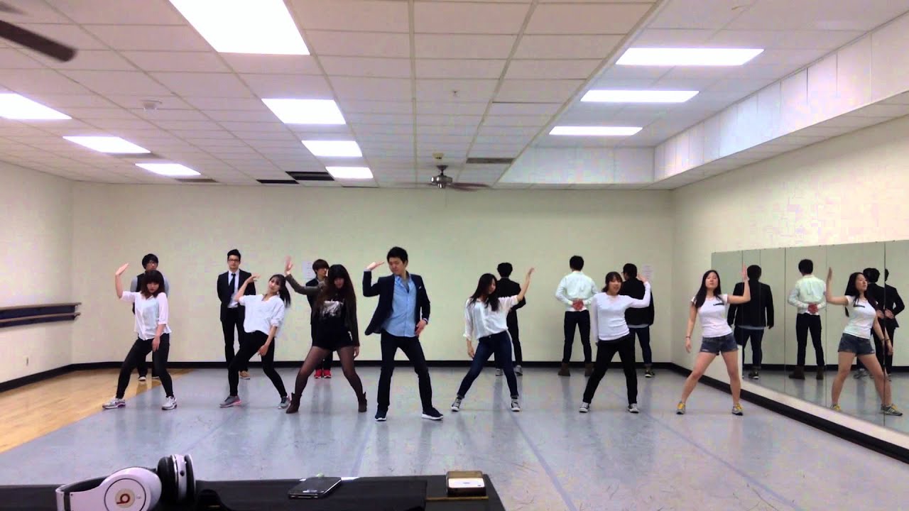[Dance Cover]PSY-Gentleman dance practice at University of Nebraska, Kearney | Practice Ver.