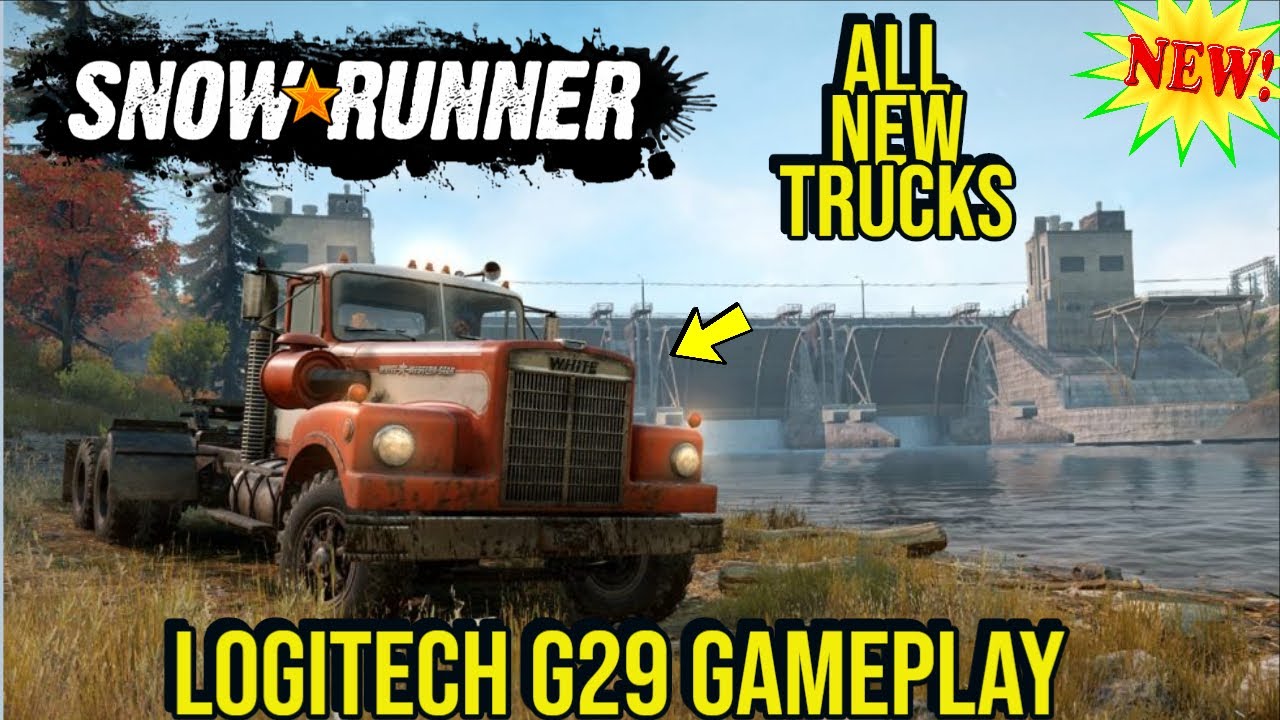 *NO WHEEL SUPPORT* Snow Runner Ps4 Logitech G29 Gameplay All New Trucks