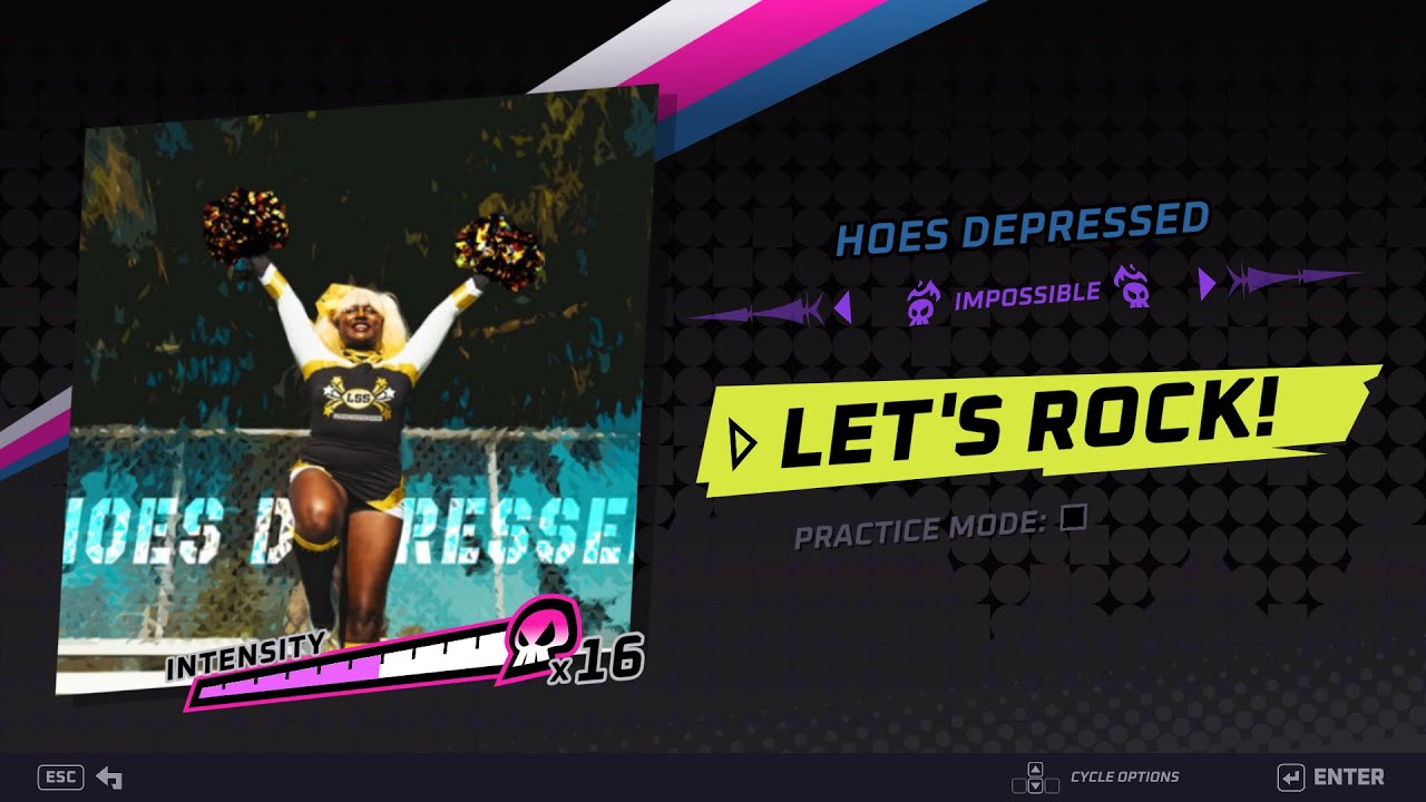 Rift of the Necrodancer Custom Chart - HOES DEPRESSED (THOT SQUAD) [Dispatch Prism song]