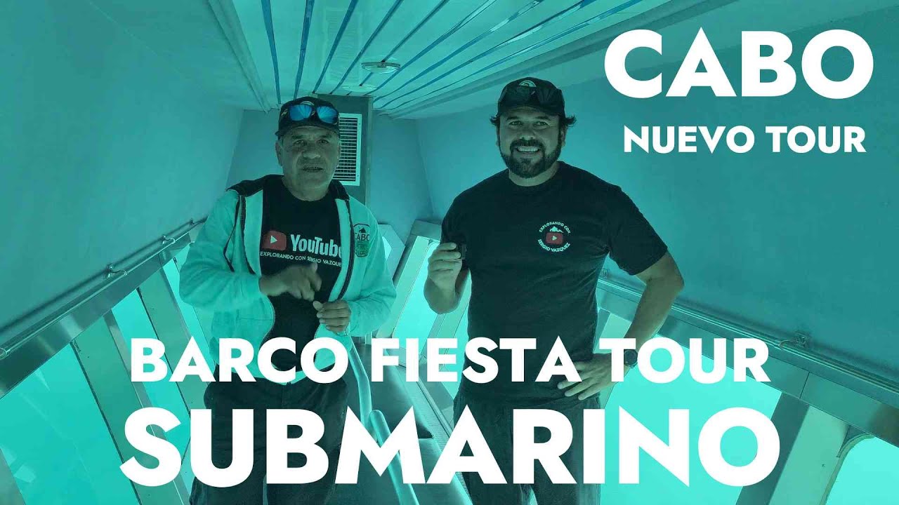 🟥 NUEVO Barco SUBMARINO  con TERRAZA BAR Fiesta y Comida TOUR EN CABO SAN LUCAS RESERVA AQUI 💯