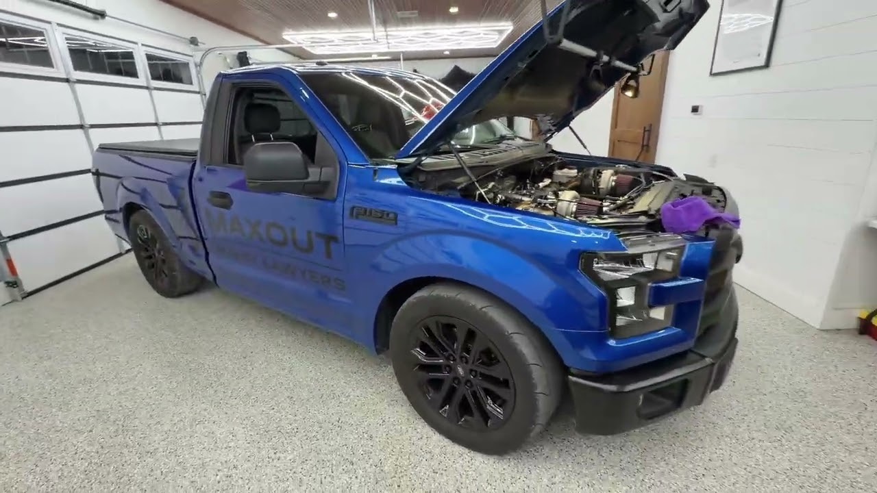 Stock Coyote/6R80 Gen 2 F-150 Pushed to the Limit by Daylight Performance 6466 Twin Turbo Kit! 