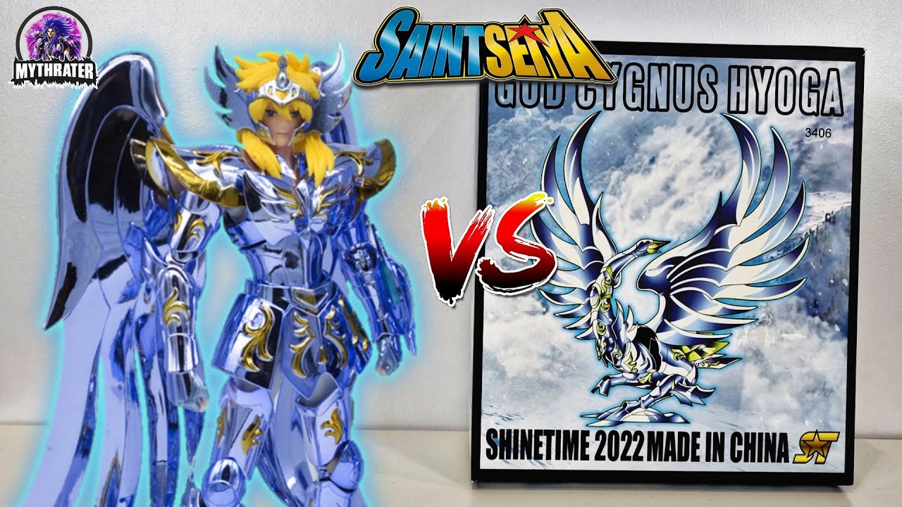 Saint Seiya Myth Cloth Cygnus hyoga Bronze God Cloth V4 EX Metal MST VS Shine Time MR86