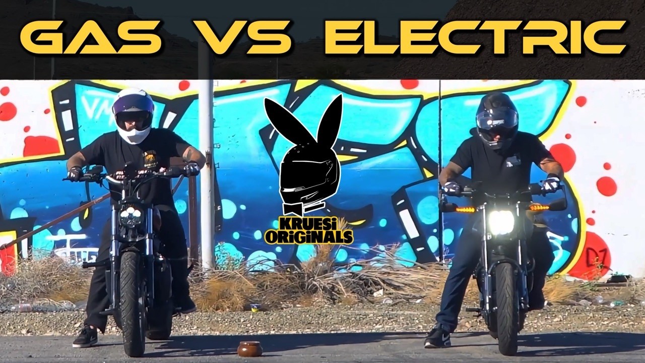 Электричество против бензина: LiveWire S2 сражается с Harley Nightster 975 (тесты на сопротивлени...