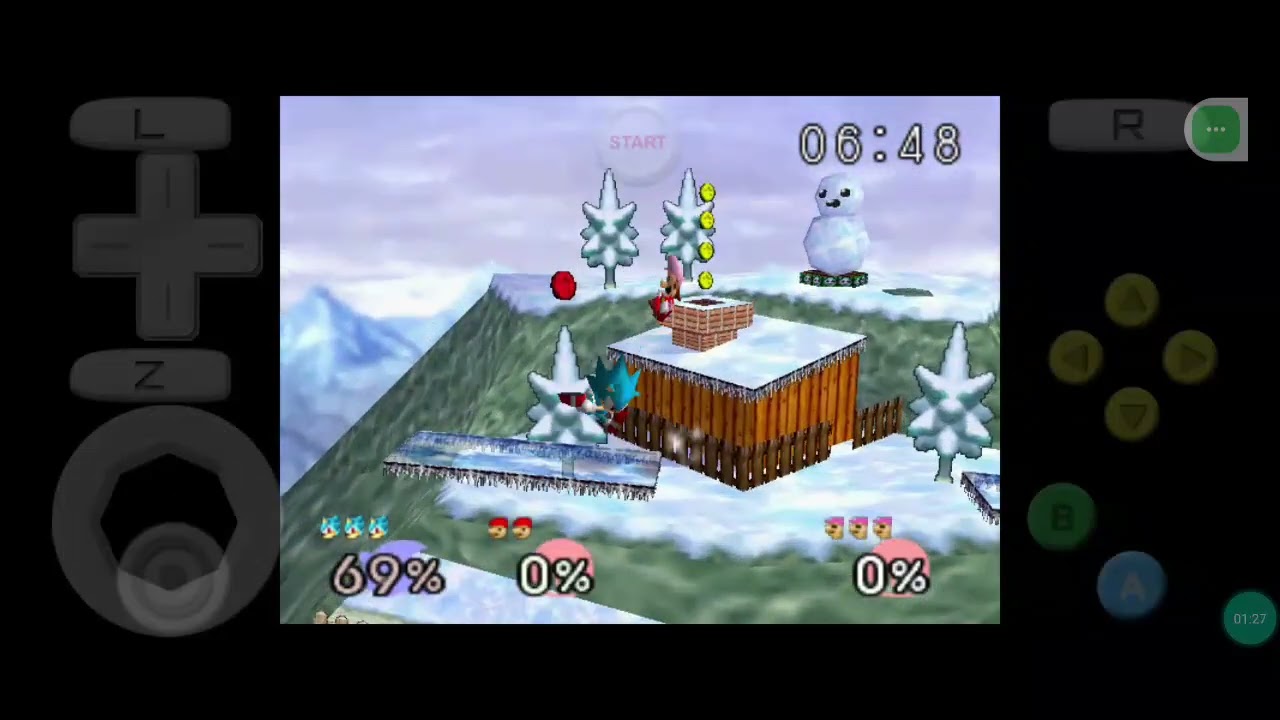 Super Sonic blue vs Mario Bros 