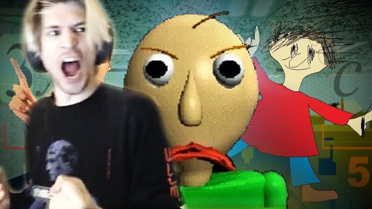 FINALLY BEAT THIS BALD SOB AND LEARNED A LOT! - xQc Plays Baldi's Basics | xQcOW