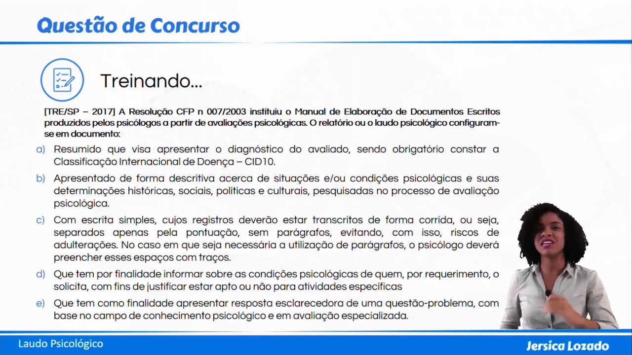 Laudo Psicológico