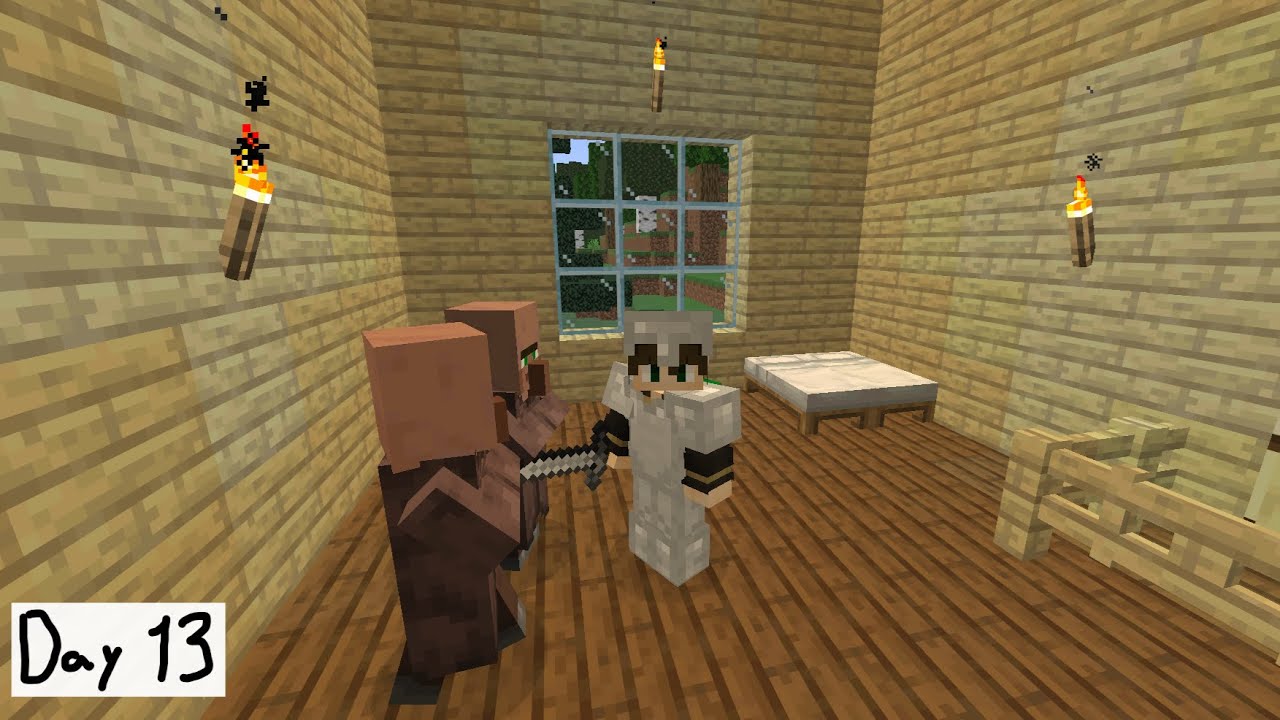 Finally Moved In | One Minecraft Day at a Time – Day 13