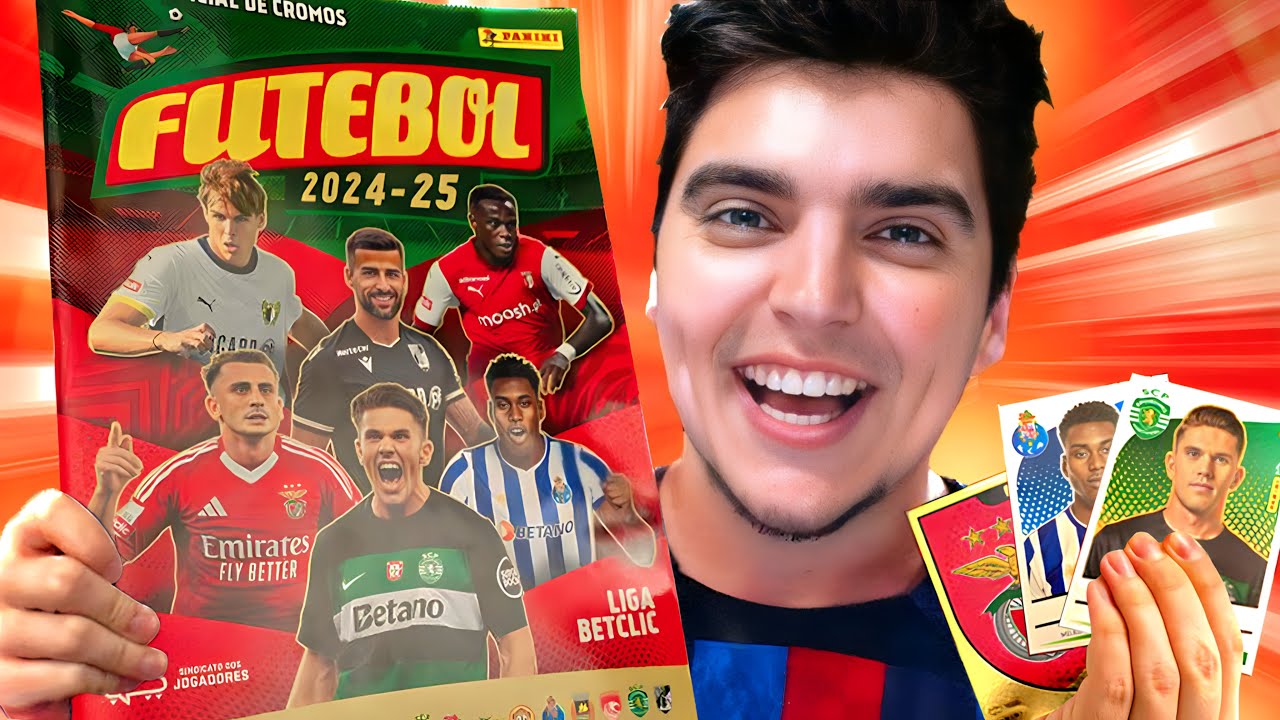 COMEÇOU A NOVA COLEÇÃO PANINI FUTEBOL 2024-25