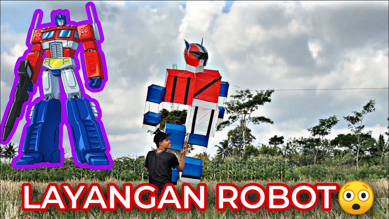 🚀 “Bukan Layangan Biasa! Transformer Ikut Terbang di Langit Magelang #kitefestival #layangan #kite 