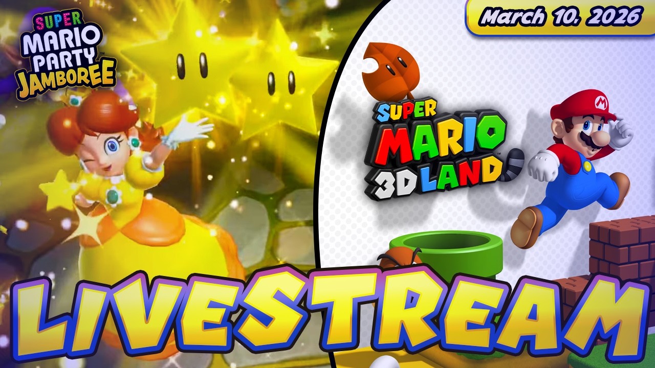 Mario Party Jamboree with YOU! + More Super Mario 3D Land Later!