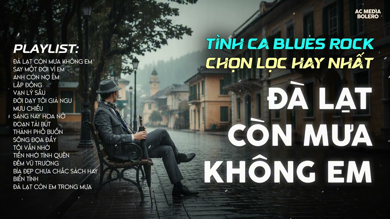 TÌNH CA BLUES ROCK HAY NHẤT 2026 | ĐÀ LẠT CÒN MƯA KHÔNG EM | CÓ CON ĐƯỜNG ANH CHƯA ĐI LẠI LẦN HAI...