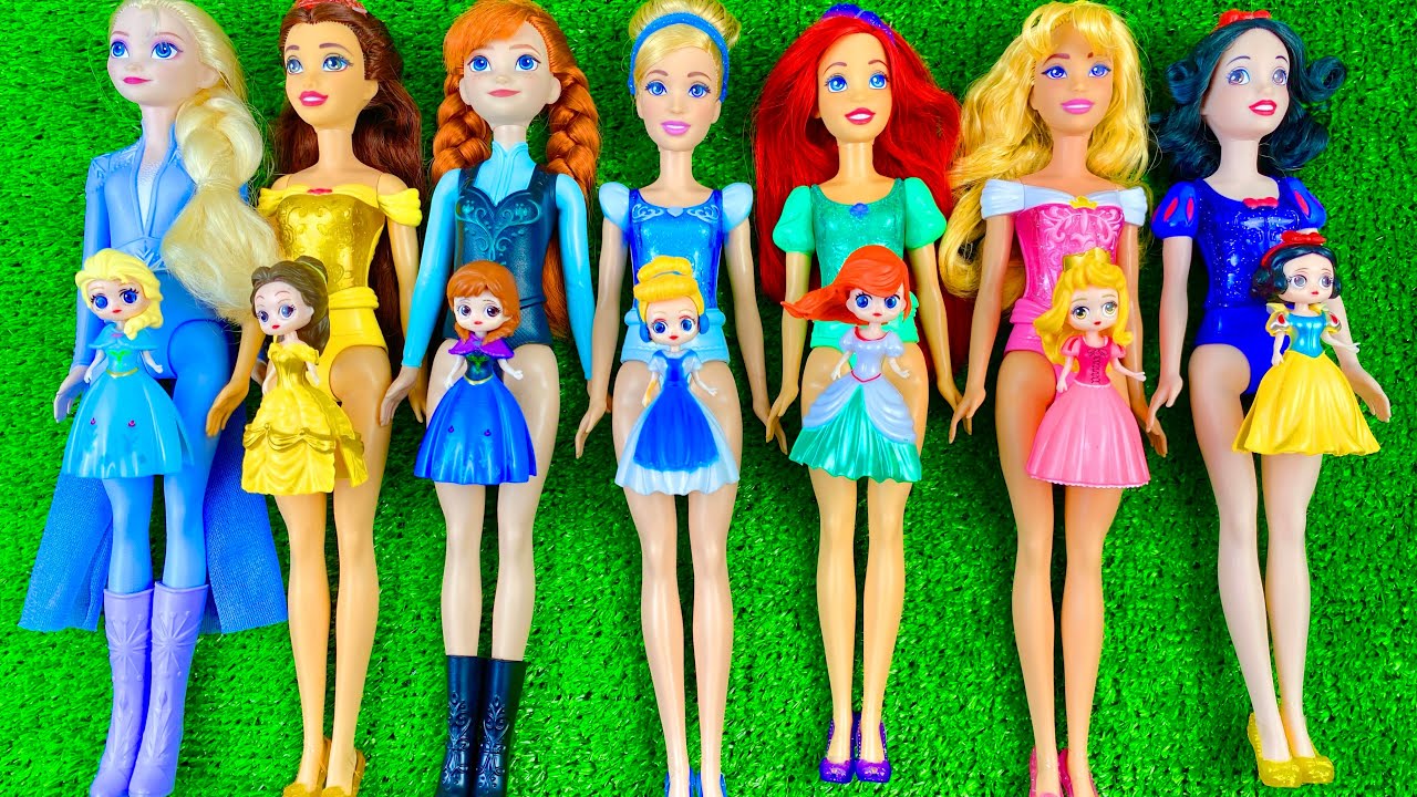 Satisfying with Unboxing & Review Disney Princess Frozen ELSA & Jasmine Toys! ASMR Relaxing