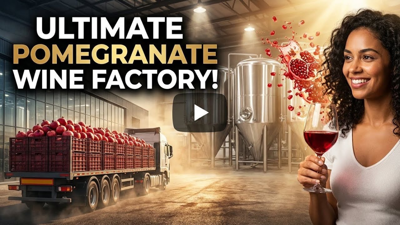 Inside the World&rsquo;s Most Exotic Wine &ndash; Pomegranate Wine Making Process
