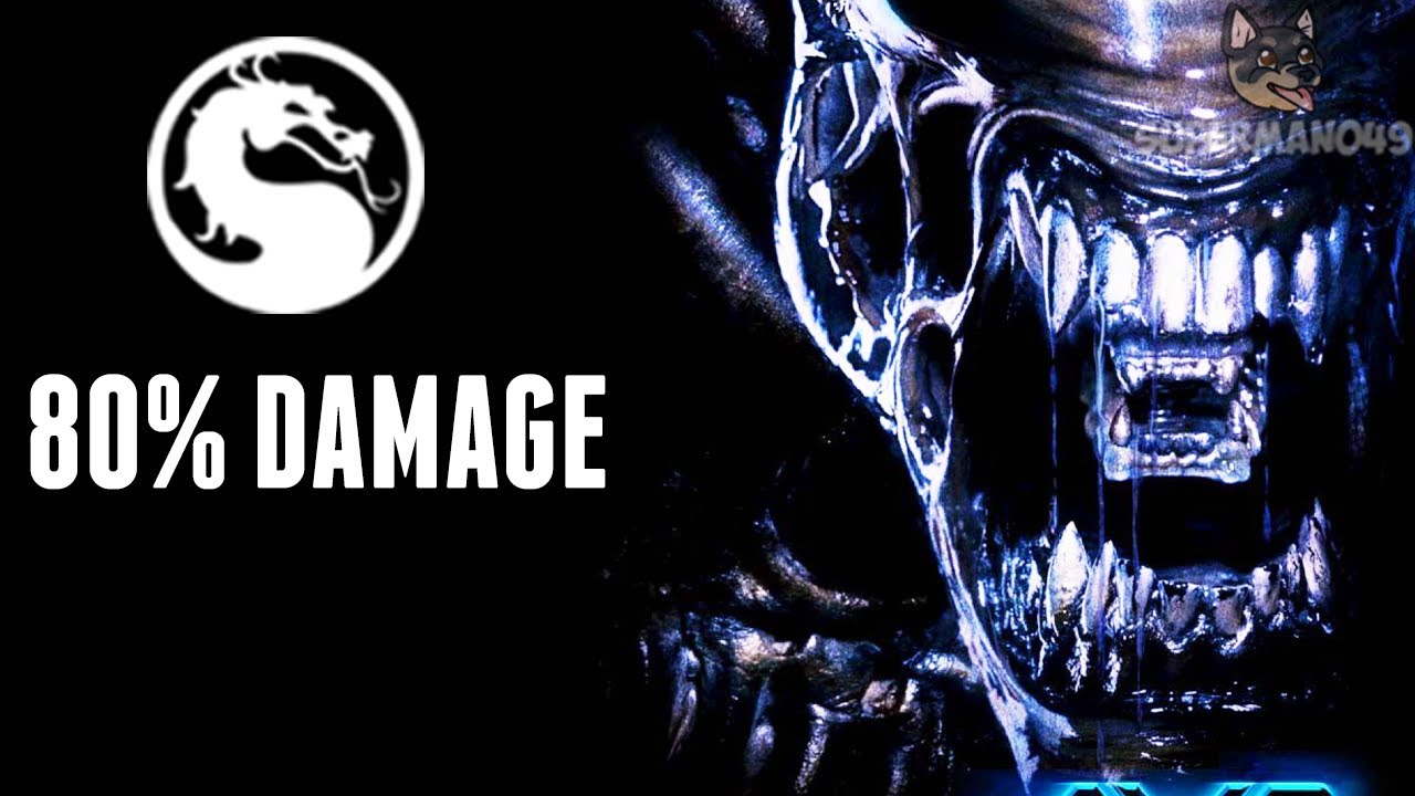 INSANE 80% DAMAGE IN 11 SECONDS WITH ALIEN... - Mortal Kombat X: 