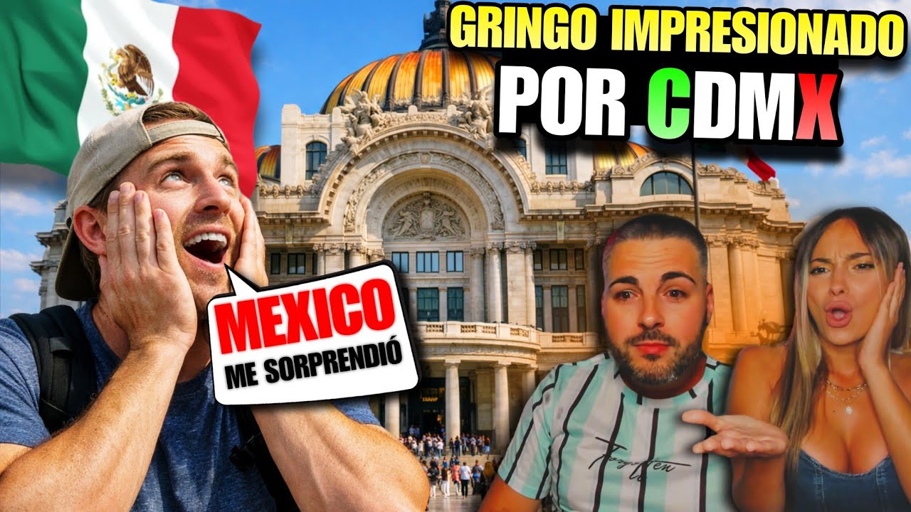GRINGOS VISITARON el CENTRO de MÉXICO por PRIMERA VEZ y NO FUE CÓMO ESPERABAN 🇲🇽😱 *les SORPRENDIÓ*