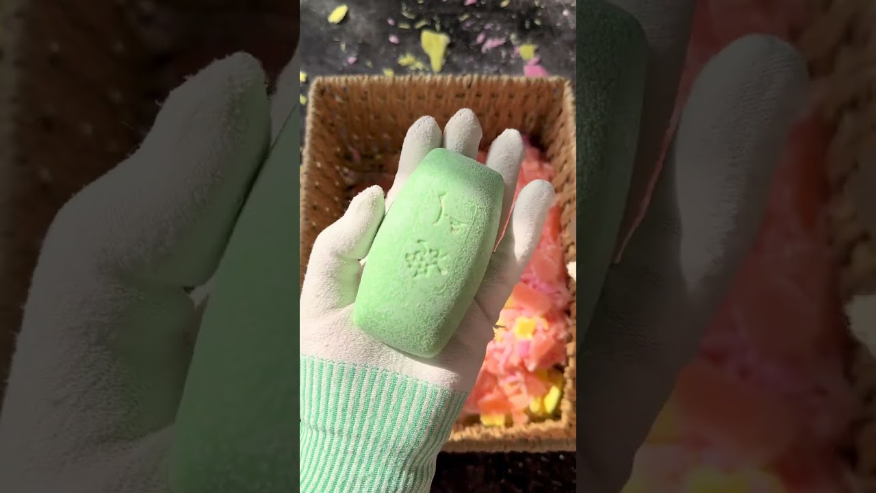 Soap Scraping ASMR #SoapCarving #SoapCutting #ASMR #Satisfying #OddlySatisfying #Relaxing #Soap