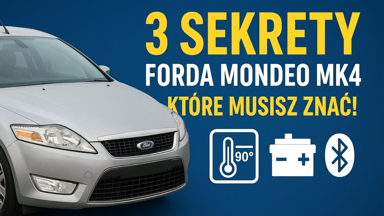 3 sekrety Forda Mondeo MK4 które musisz znać!