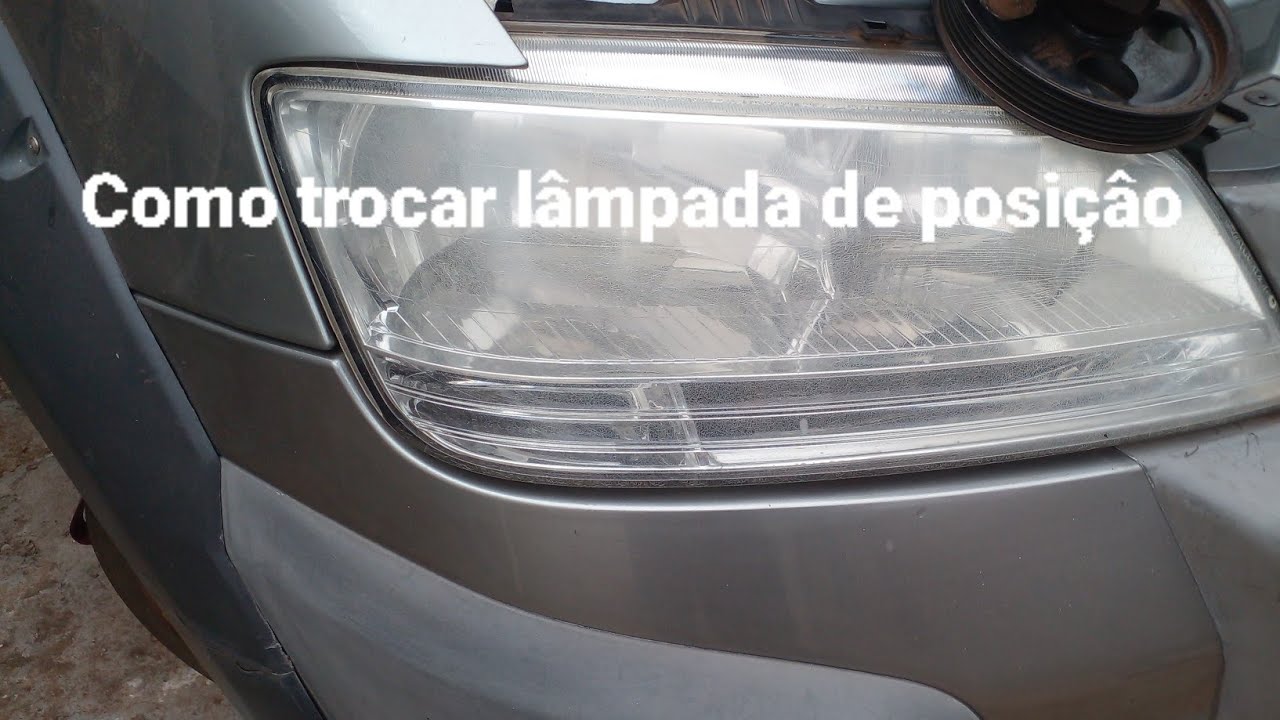 Lâmpada de posiçâo fiat idea como trocar