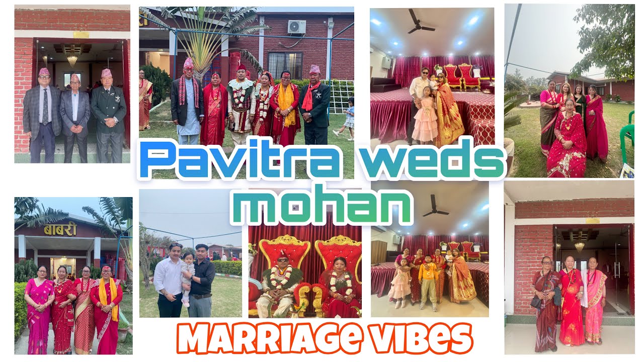 Marriage vibes 🎉🎊 | Pavitra weds mohan 💍 | Vlog | Happy married life Didi venaju ❤️😍