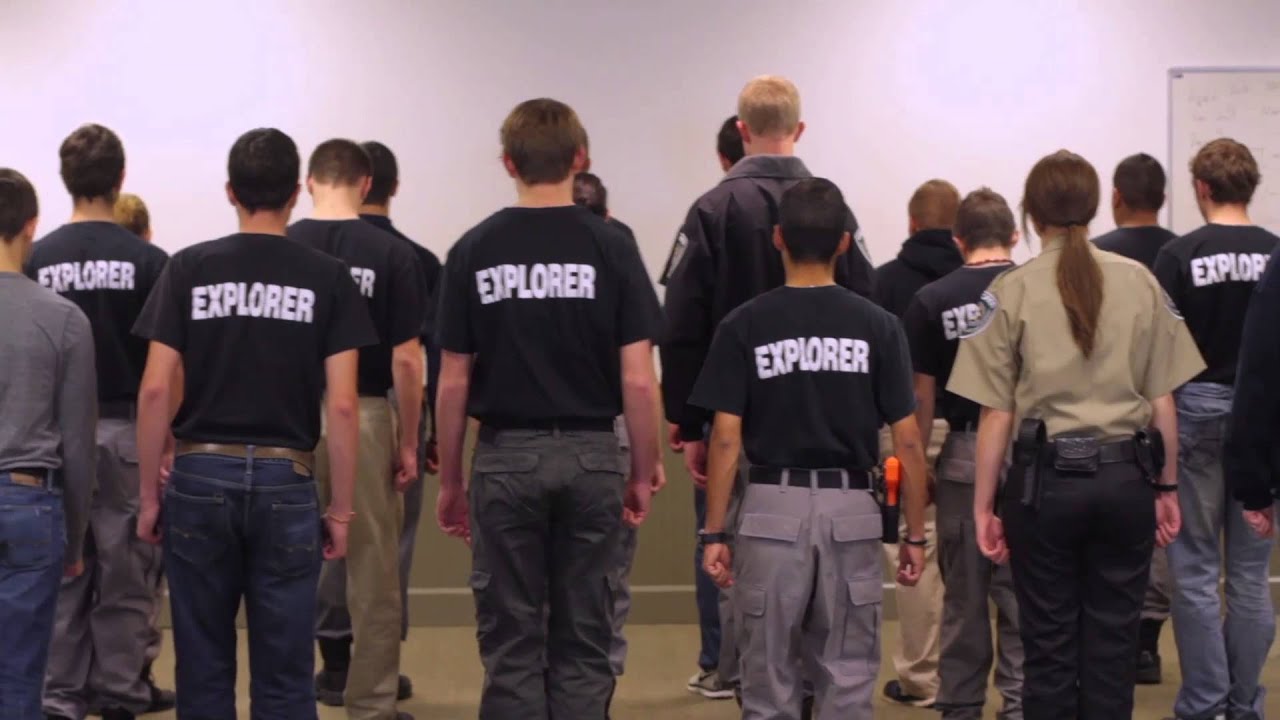 Forsyth County Sheriff Explorers - Honor Guard Tryouts