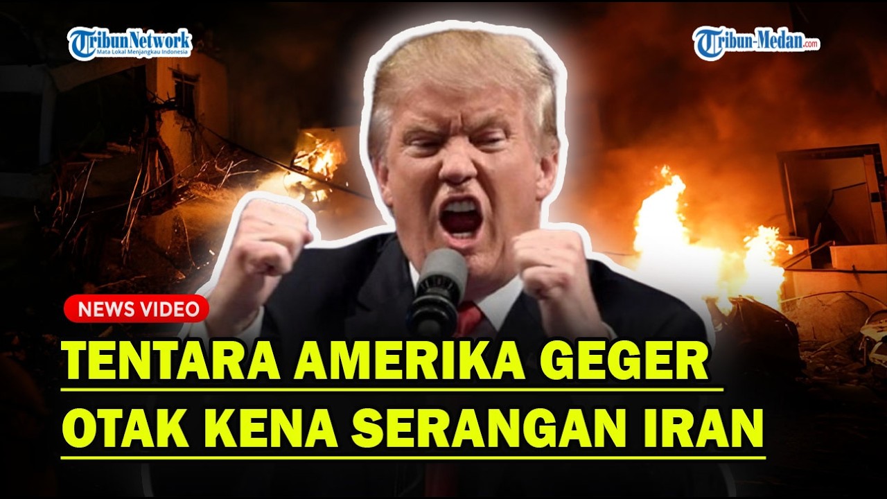 TENTARA AMERIKA GEGER OTAK Kena Serangan Iran, Trump Siap Balas Kematian❓